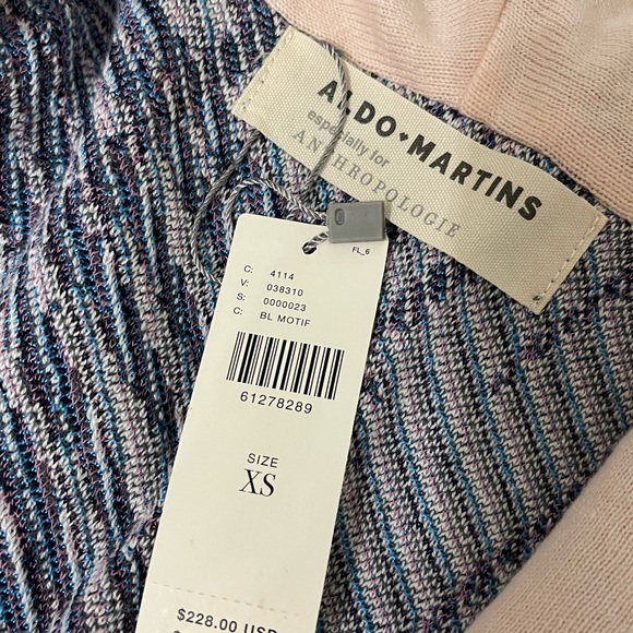 Women's Multicolor Patterned Jacket - Picture 4 of 5